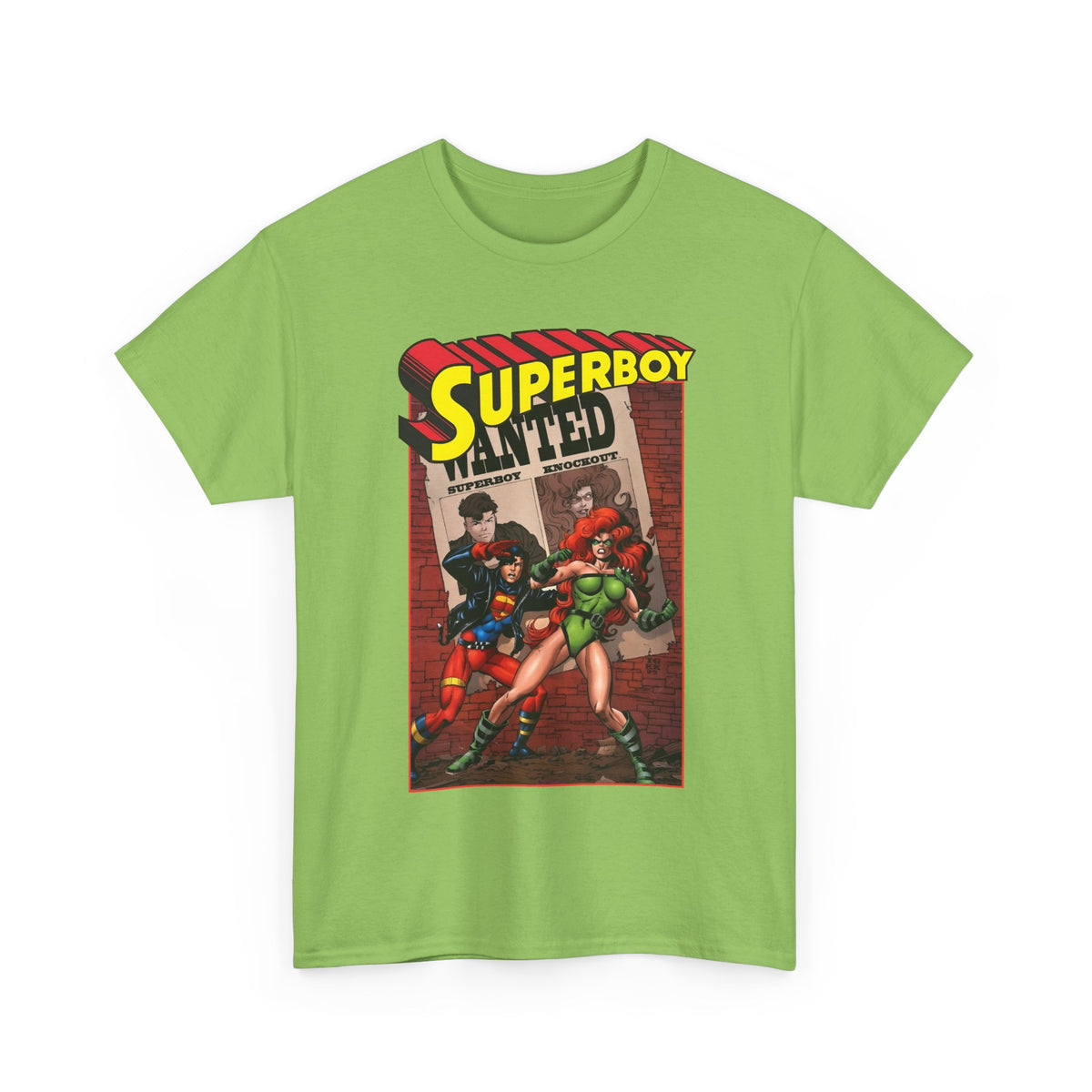 Superboy T-Shirt - Tom Grummett Art - Knockout - DC Comics