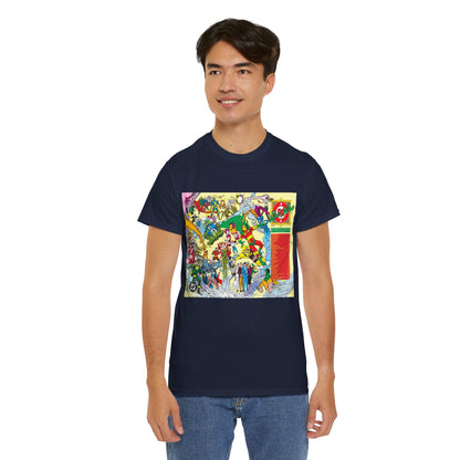 Who's Who in the DC Universe T-Shirt - George Perez Art - Mr. Miracle, Metamorpho - #15 Cover Art - DC Comics