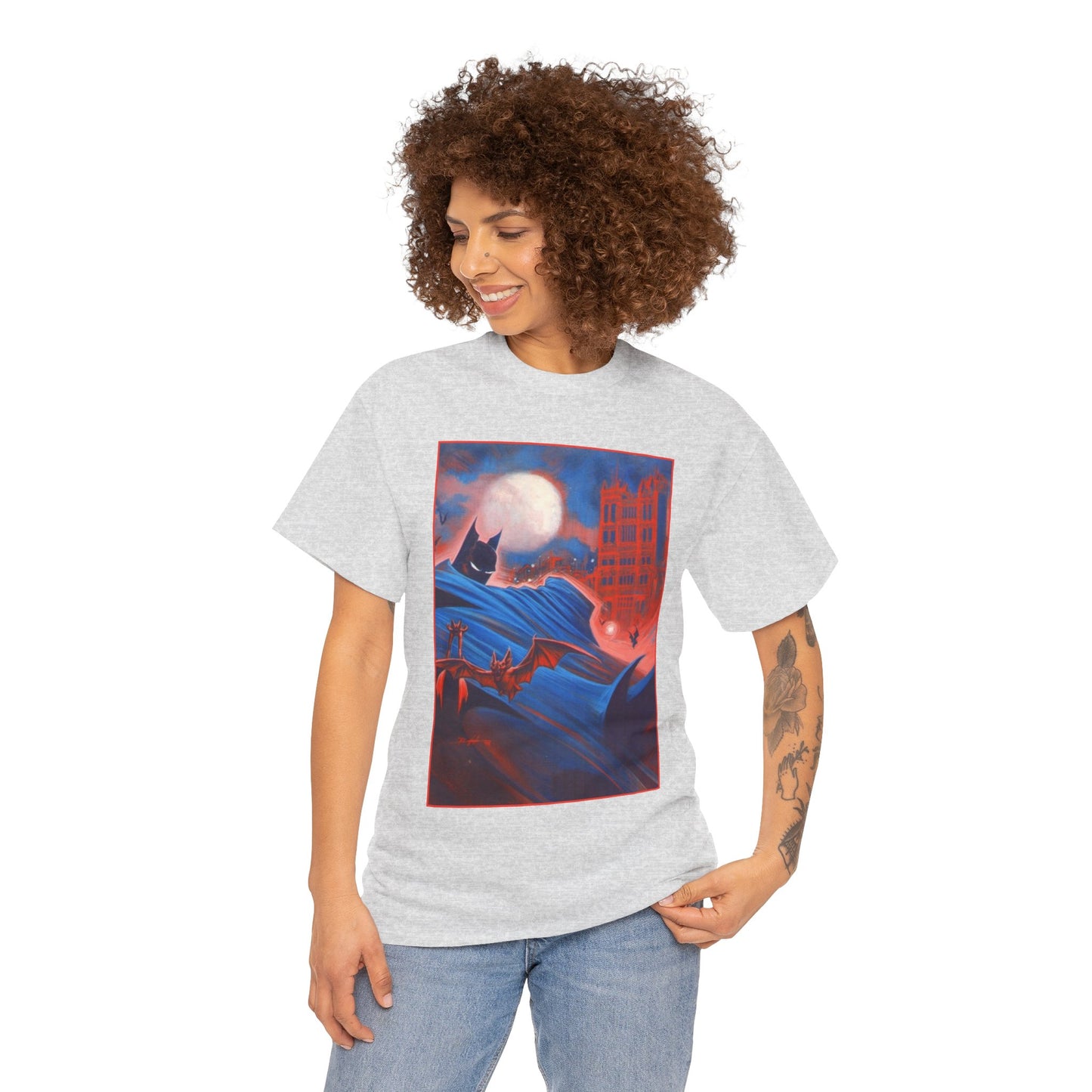 Batman Holy Terror T-Shirt - Norm Breyfogle Painted Promotional Art - Elseworlds - DC Comics