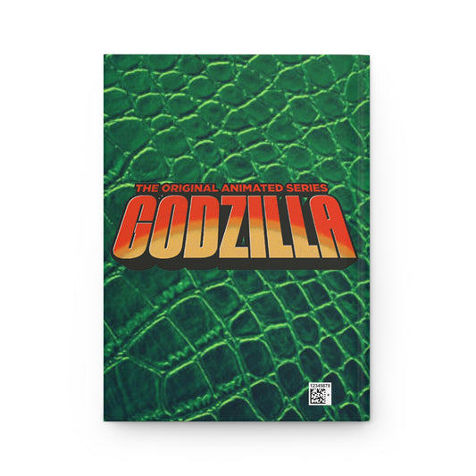 Godzilla Hardcover Journal - 150 Lined Pages - Hanna-Barbera 70s Cartoon - Toho - King of the Monsters