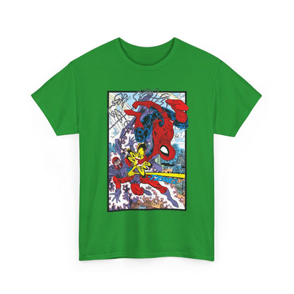 Spider-Man Vs Magneto T-Shirt - Erik Larsen Art - Marvel Comics