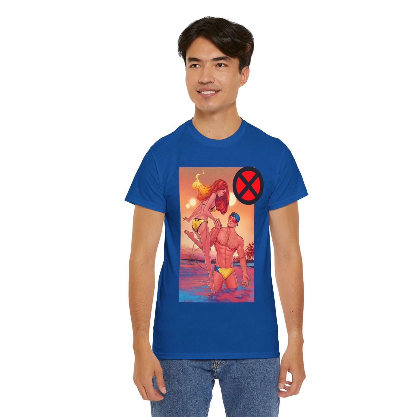Scott Summers & Jean Grey T-Shirt - Russell Dauterman Art - X-Men - Marvel Comics