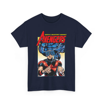 Avengers T-Shirt - George Perez Art - Wonder Man & Beast (Simon Williams & Hank McCoy) - Marvel Comics