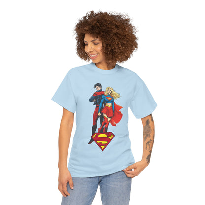 Supergirl & Superboy T-Shirt - Dan Mora Art - DC Comics