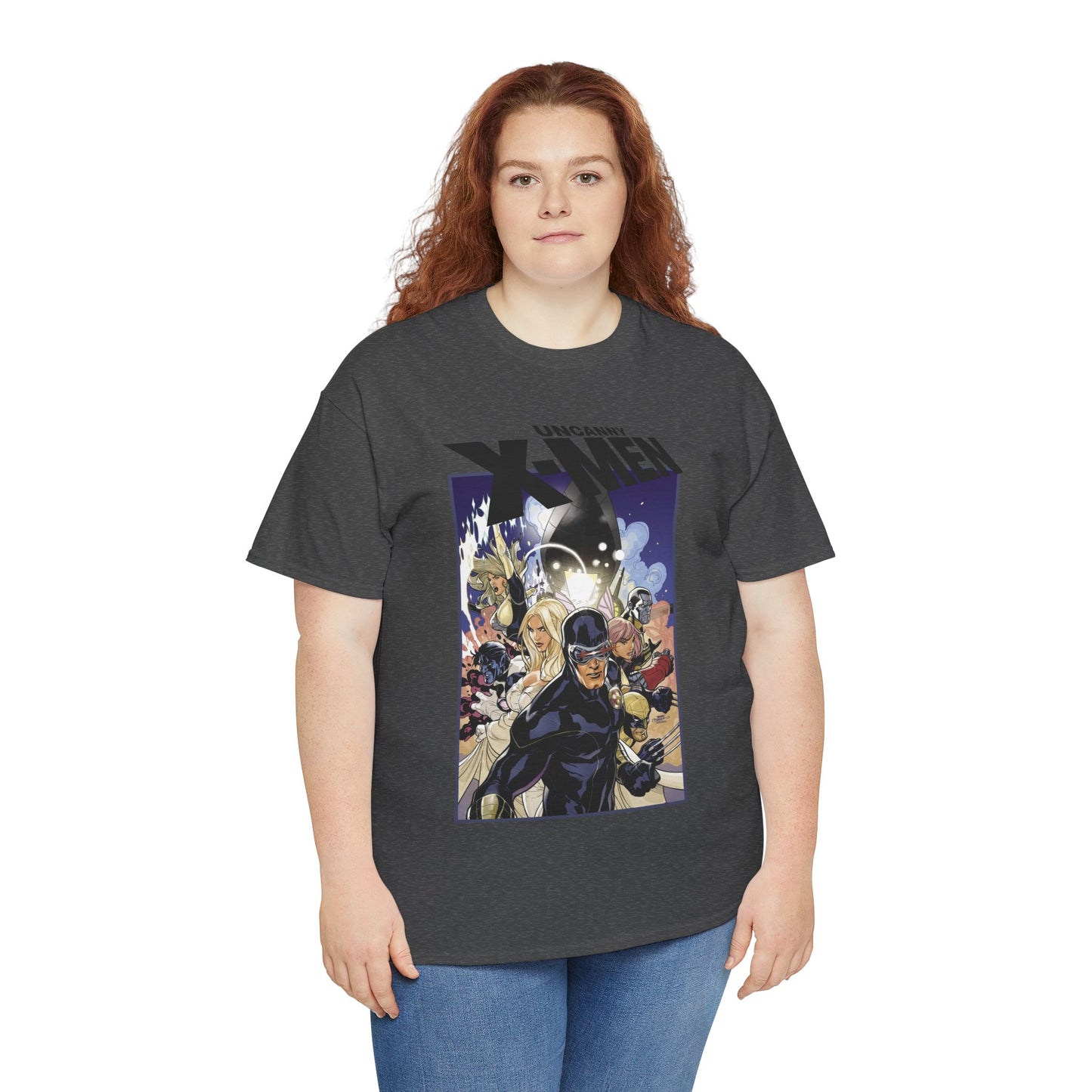 Uncanny X-Men T-Shirt - Terry Dodson Art - Cyclops, Emma Frost, Wolverine, Nightcrawler, Colossus - Marvel Comics