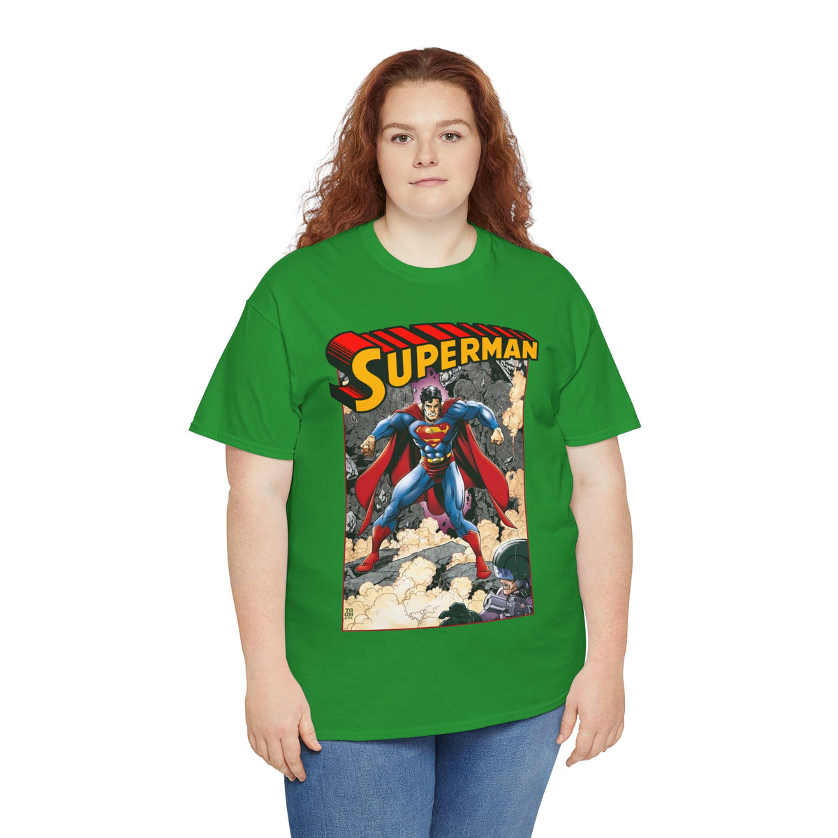 Superman T-Shirt - Tom Grummett Art - DC Comics