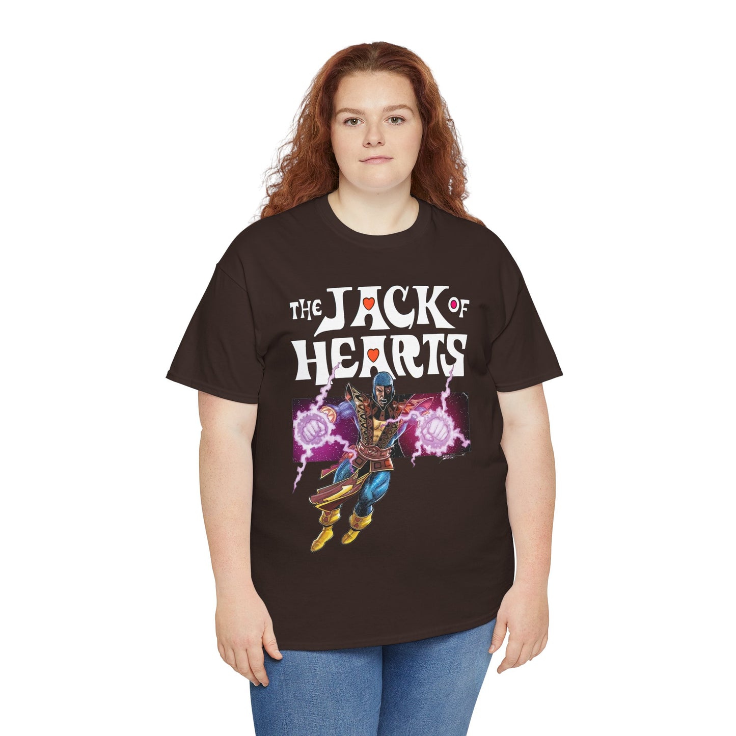 Jack of Hearts T-Shirt - George Perez Art - Marvel Comics - Avengers Member - She-Hulk Boyfriend