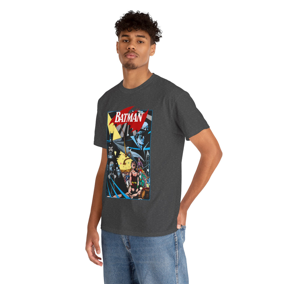 Batman T-Shirt - George Perez Art - Year Three - Robin, Nightwing, Dick Grayson - DC Comics