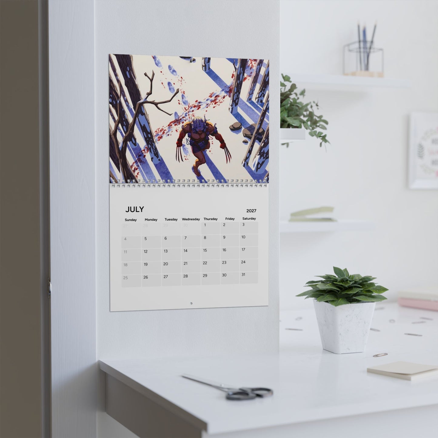 Wolverine Calendar (2027)