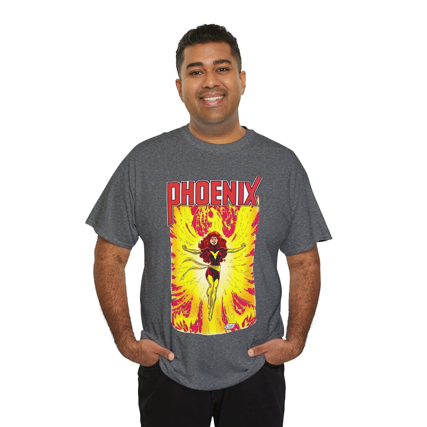 Dark Phoenix T-Shirt - John Byrne Art - Uncanny X-Men, Jean Grey - Marvel Comics