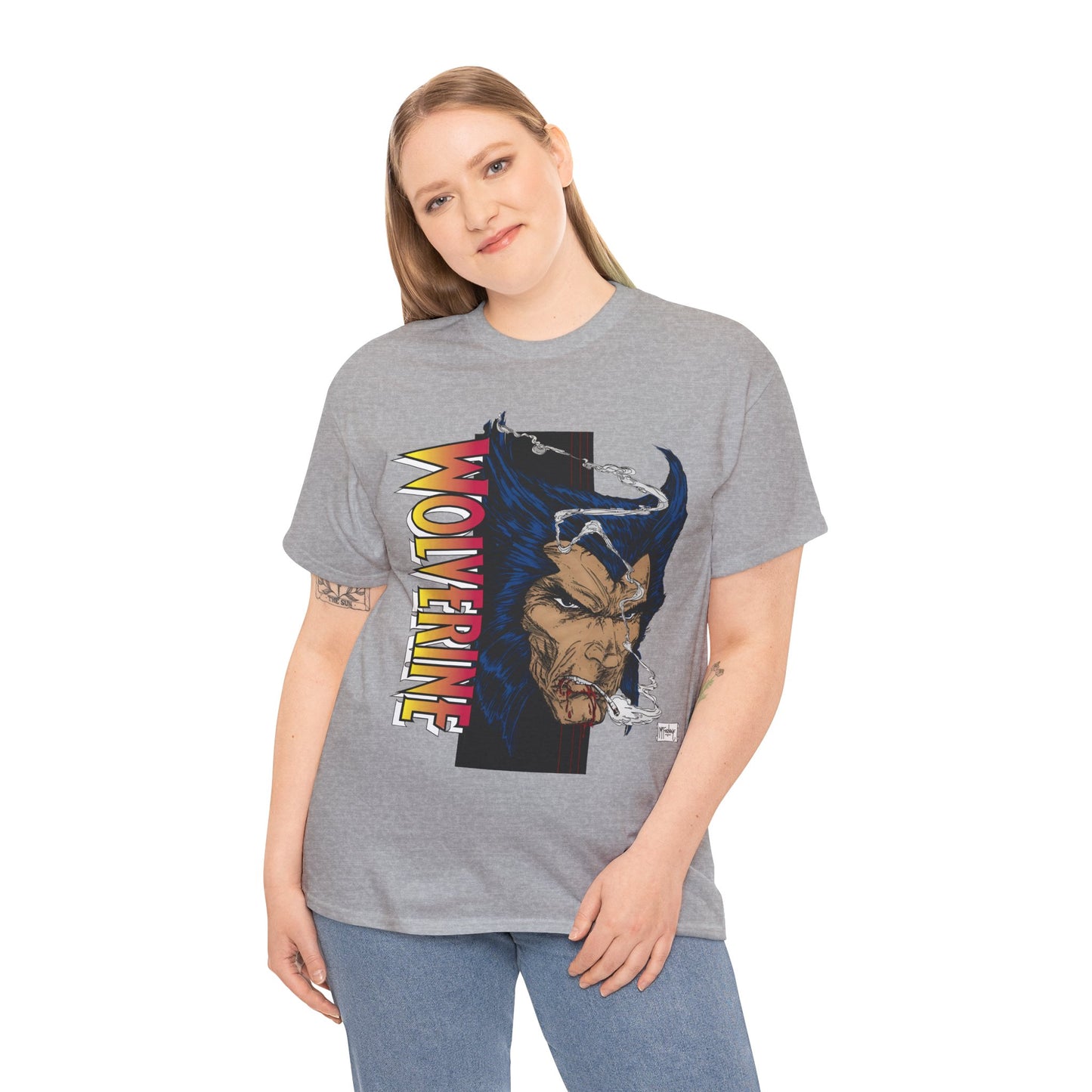 Wolverine T-Shirt - Todd McFarlane Art - Iconic Image - Marvel Comics