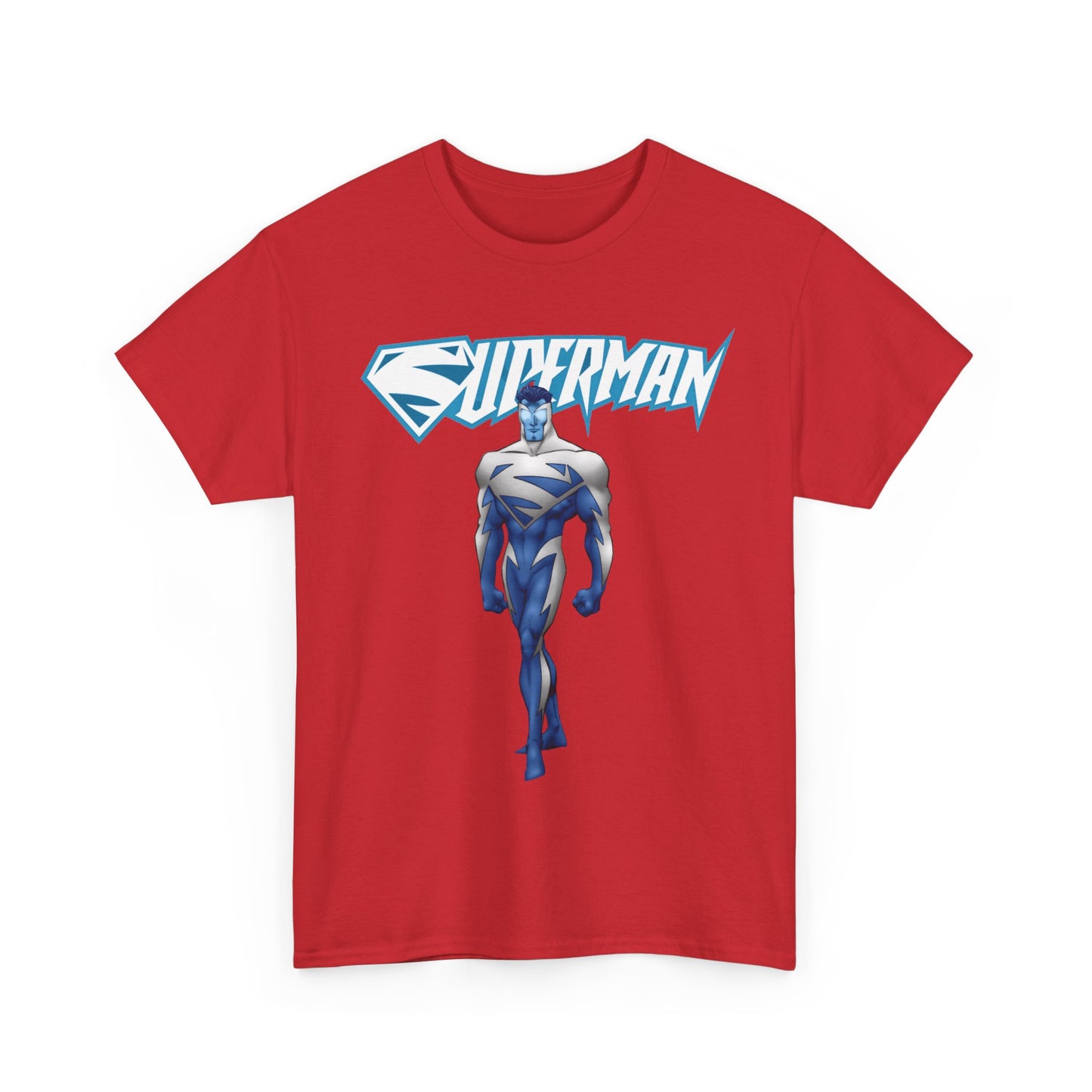 Superman T-Shirt - Clark Kent - Man of Steel - DC Comics - Electric Superman 1990s Storyline