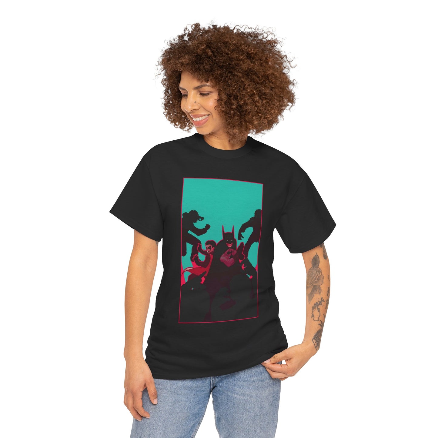 Batman & Robin T-Shirt - Frazer Irving Art - DC Comics