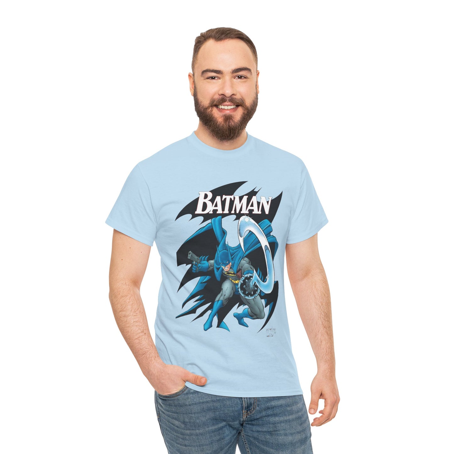 Batman T-Shirt - Todd McFarlane Art - Gotham, Bruce Wayne, Year Two - DC Comics