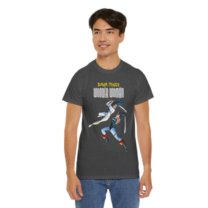 Diana Prince Wonder Woman  T-Shirt - From Diana's 1970s White Suit No-Powers Years - Bronze Age DC Comics