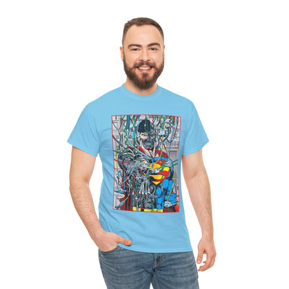Cyborg Superman T-Shirt - DC Comics - Dan Jurgens Art - Reign of the Supermen - Popular 90s Story