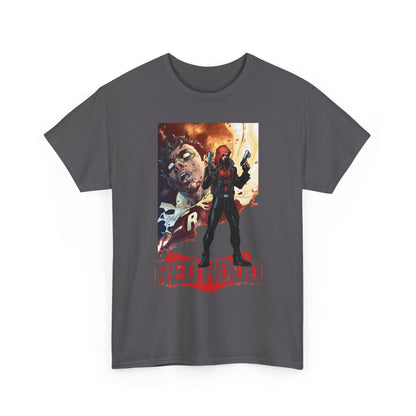 Red Hood T-Shirt - Jim Lee Art - Jason Todd, Batman Sidekick - Gotham Hero - DC Comics