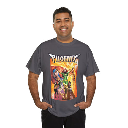 Phoenix T-Shirt - Alan Davis Art - Jean Grey, Marvel Girl, Black Queen, Dark Phoenix - X-Men Founding Member - Marvel Comics