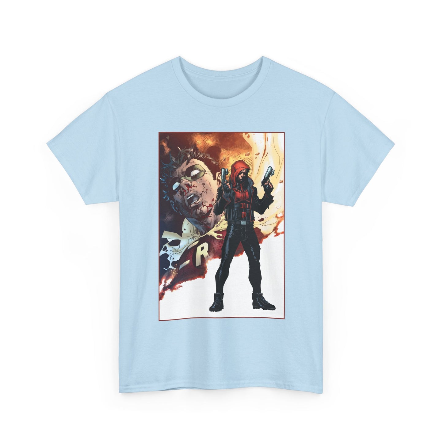 Red Hood T-Shirt - Jim Lee Art - Jason Todd, Batman Sidekick - DC Comics