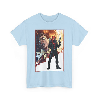 Red Hood T-Shirt - Jim Lee Art - Jason Todd, Batman Sidekick - DC Comics