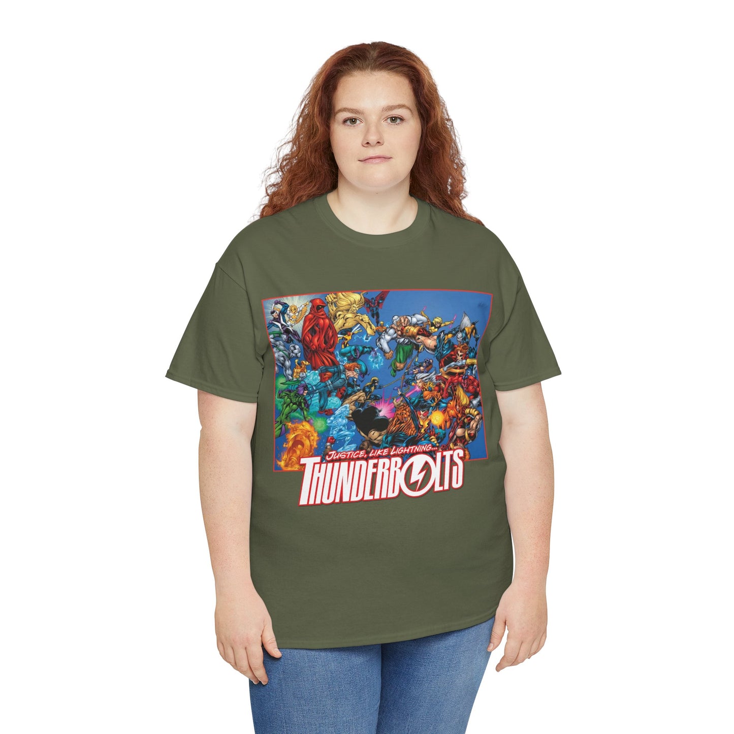 Thunderbolts T-Shirt - Mark Bagley Art - Marvel Comics