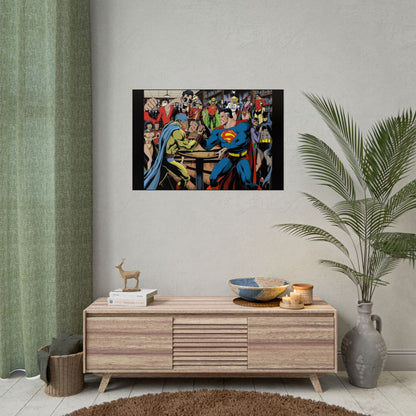 Justice Society of America (JSA) Rolled Poster - Tom Derenick Art - DC Comics - Multiple Sizes Up to 24"x36"