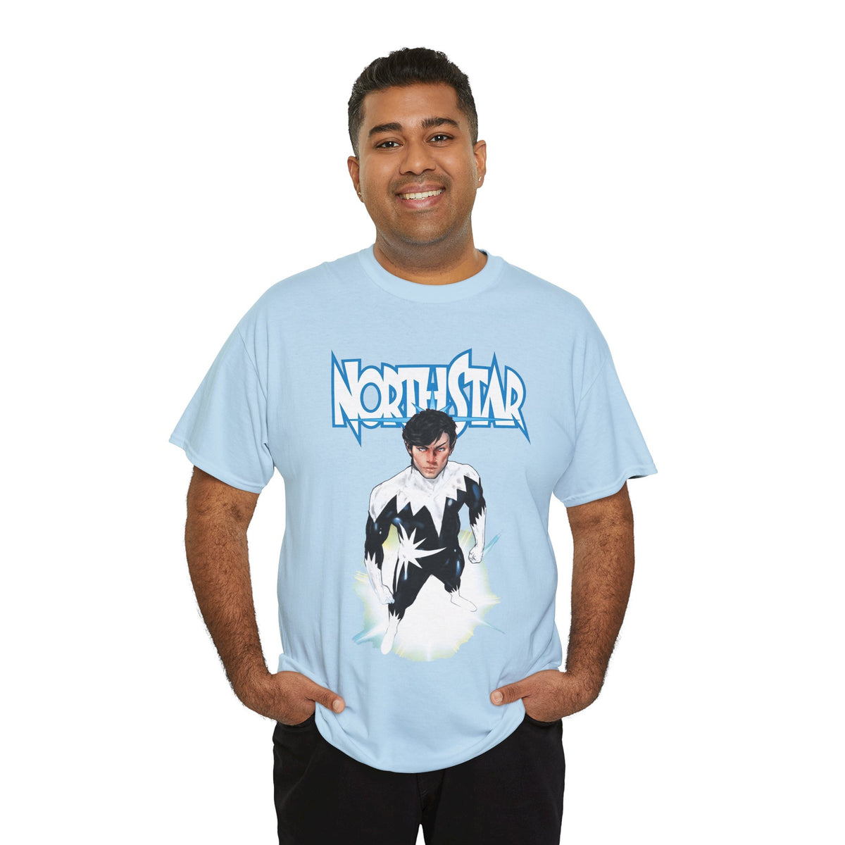 Northstar T-Shirt - Phil Jimenez Art - Alpha Flight Member - Marvel Comics