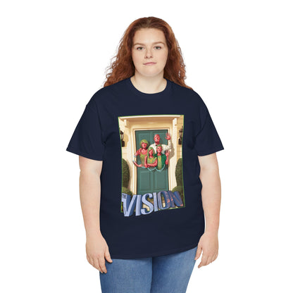 Vision T-Shirt - Mike Del Mundo Art - Avengers Member - The Visions Family - Tom King Story - Future MCU Series - Marvel Comics