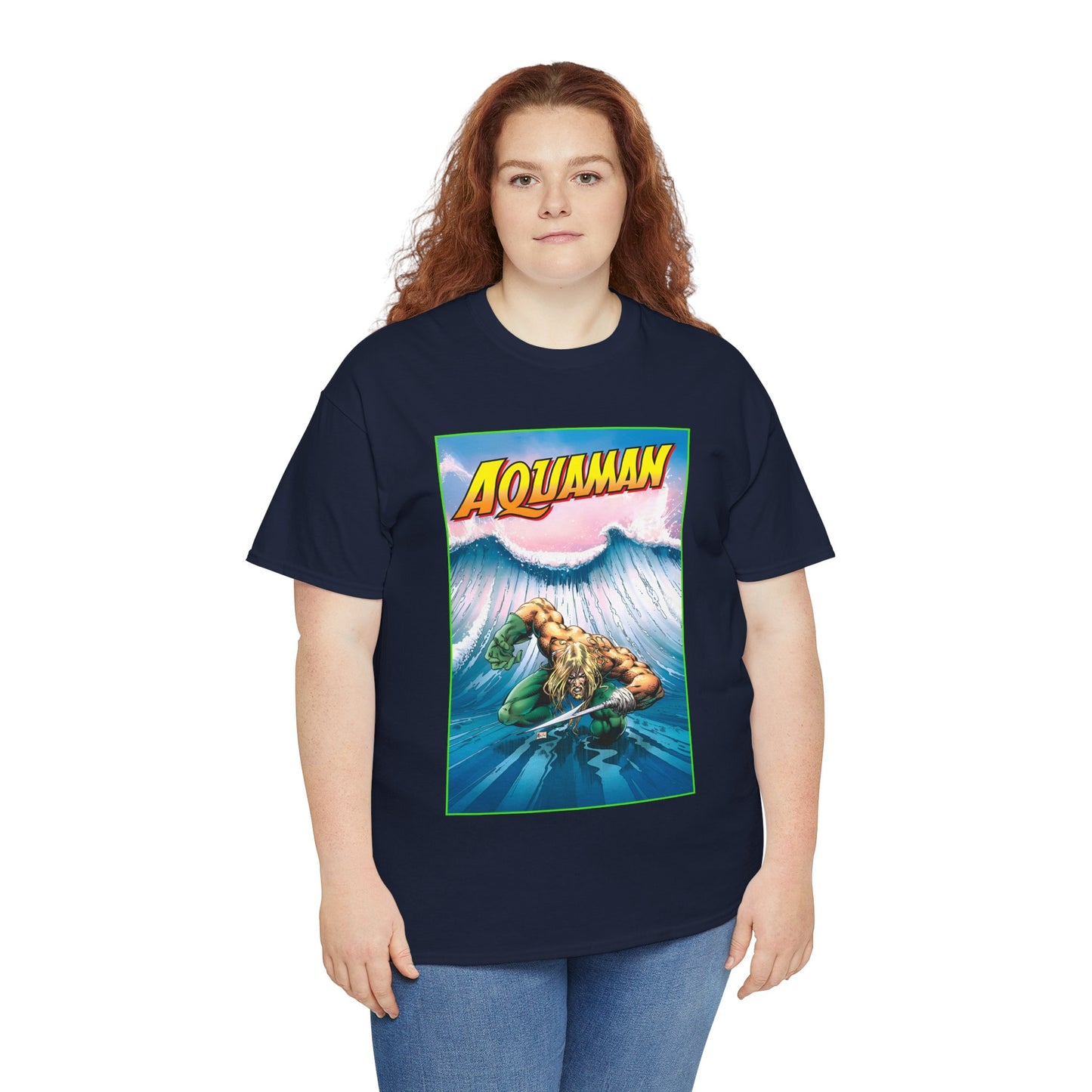 Aquaman T-Shirt - Justice League Member & Leader - Arthur Curry - Atlantis - DC Comics