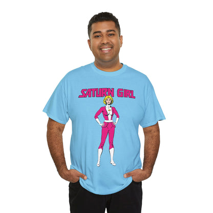 Saturn Girl T-Shirt - Curt Swan Art - Legion of Super-Heroes Founding Member - DC Comics