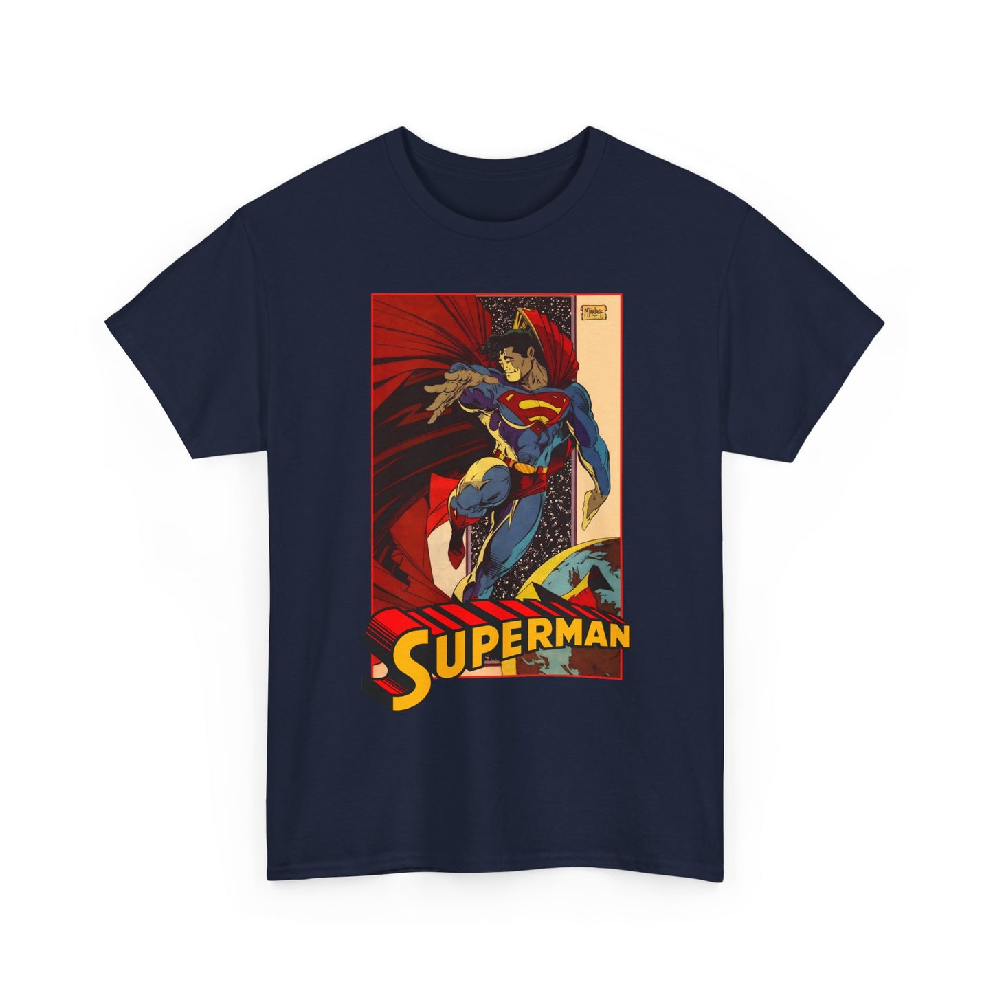 Superman T-Shirt - Todd McFarlane Art - Man of Steel, Metropolis - DC Comics