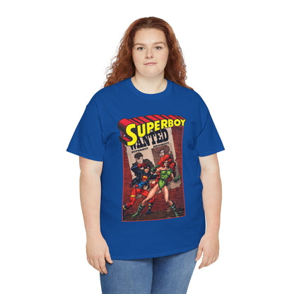 Superboy T-Shirt - Tom Grummett Art - Knockout - DC Comics