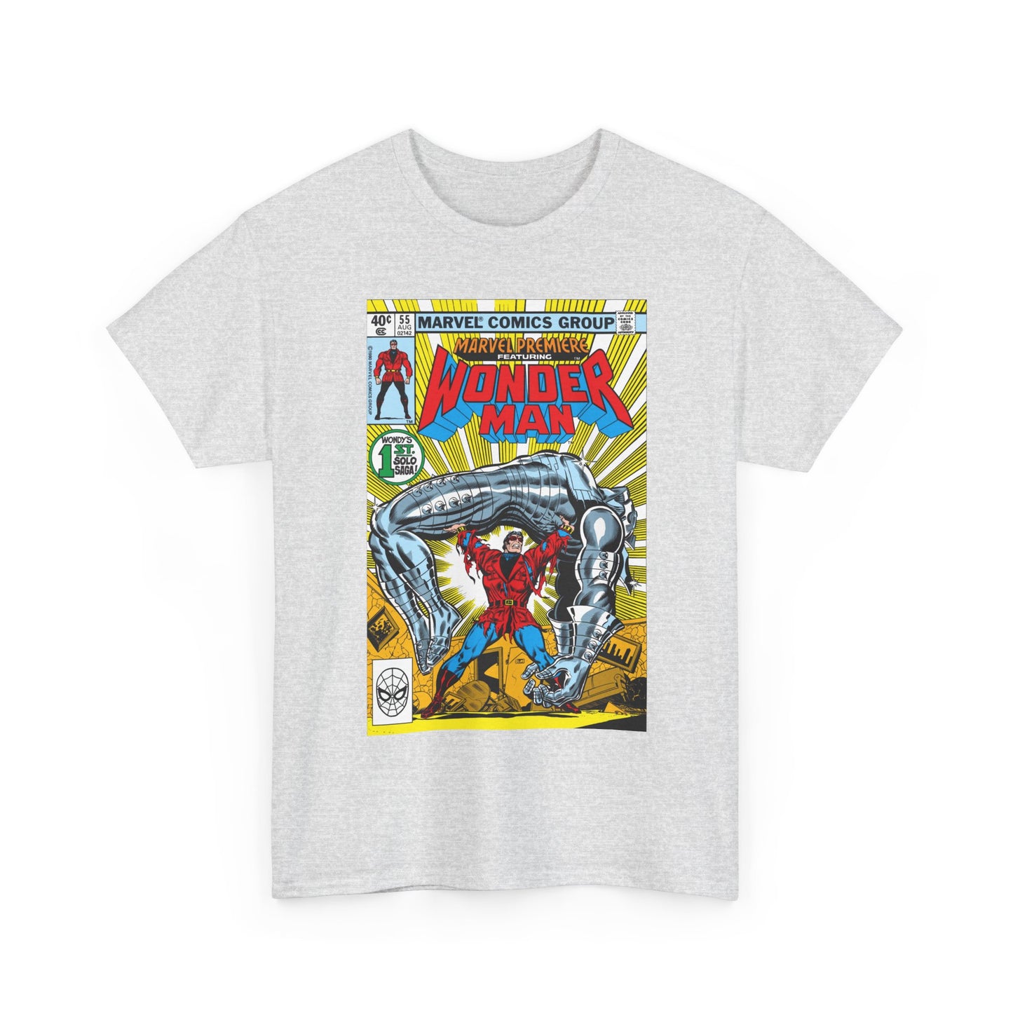 Wonder Man T-Shirt - Marvel Premiere #55 Cover Art - Avengers Member - Marvel Comics