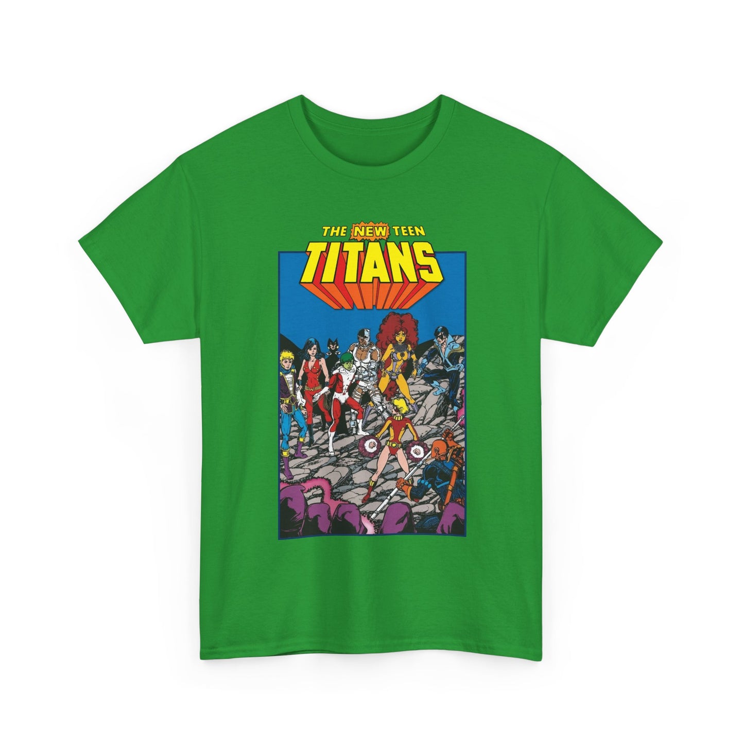 New Teen Titans T-Shirt - George Perez Art - Judas Contract - Tales of the Teen Titans Annual #3 Cover Art - DC Comics