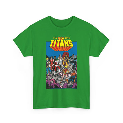 New Teen Titans T-Shirt - George Perez Art - Judas Contract - Tales of the Teen Titans Annual #3 Cover Art - DC Comics