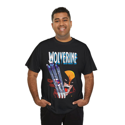 Wolverine T-Shirt - Amazing Todd McFarlane Art - Classic Image Vs Incredible Hulk - Marvel Comics - Logan
