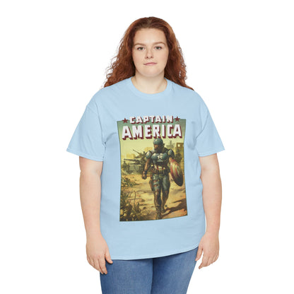Captain America T-Shirt - Ben Harvey Art - Marvel Comics
