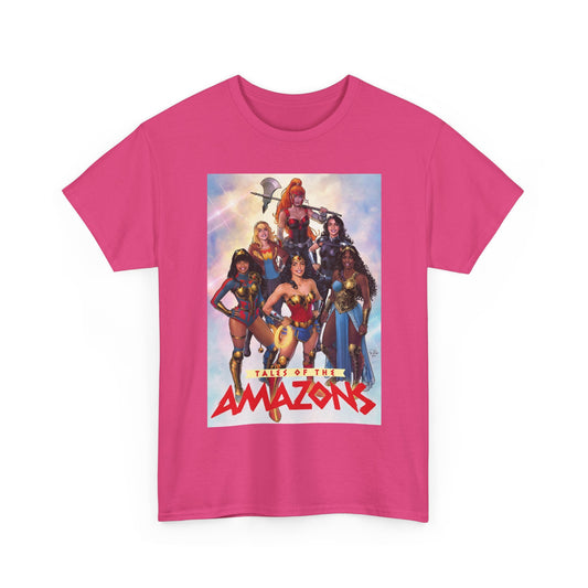 Tales of the Amazons T-Shirt - Nicola Scott Art - Wonder Woman, Wonder Girl, Troia, Nubia, Artemis, Queen Hippolyta, Yara Flor, Donna Troy - DC Comics