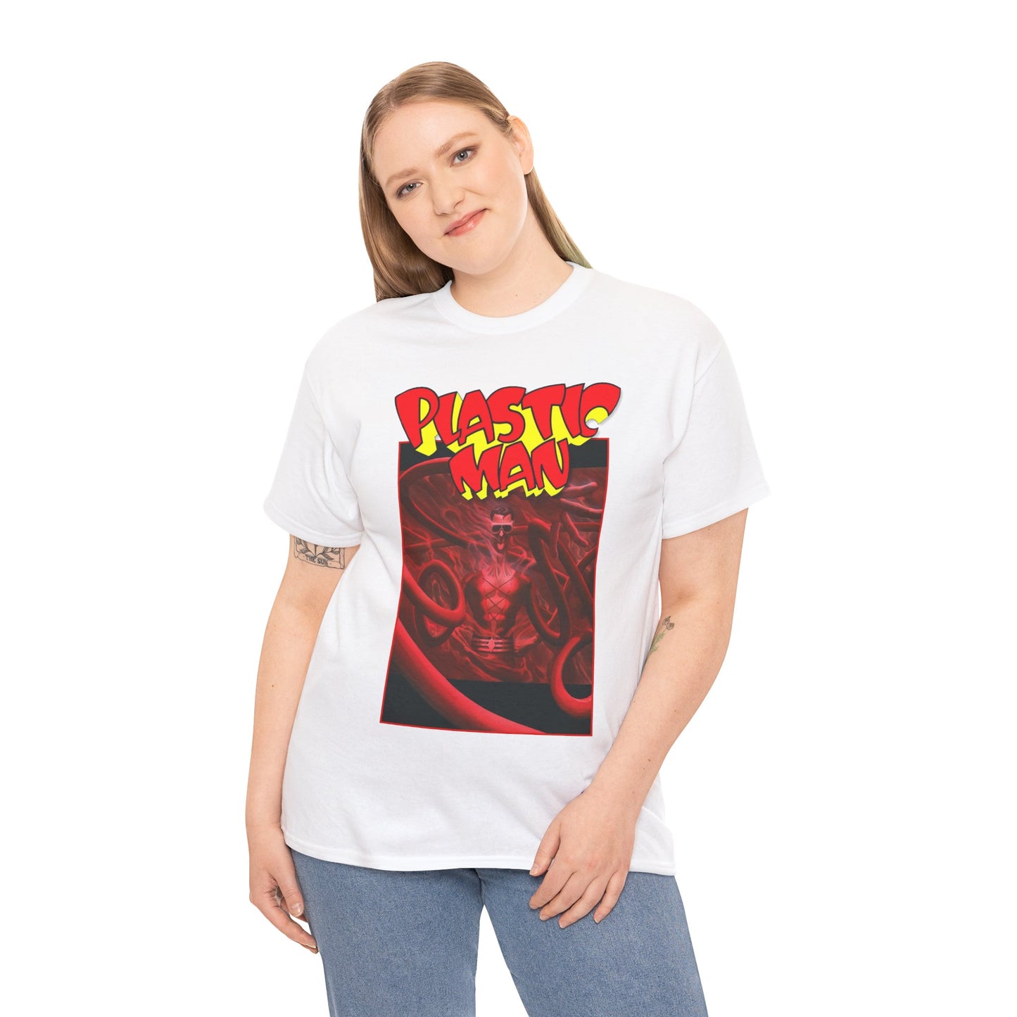 Plastic Man T-Shirt - Alex Ross Art - DC Comics