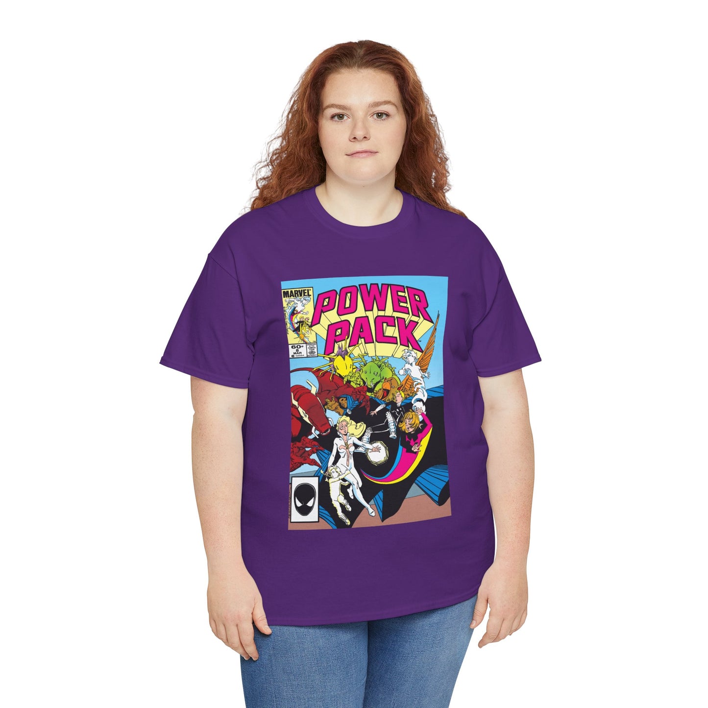 Power Pack #8 T-Shirt - With Cloak & Dagger - Marvel Comics