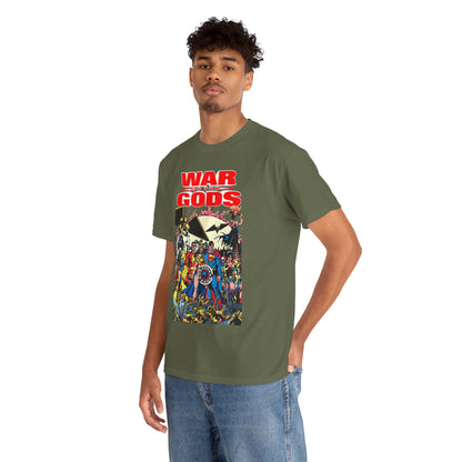 War of the Gods T-Shirt - George Perez Art - Wonder Woman Story - Superman, Captain Marvel, Hawkman, Firestorm, Dr Fate, Troia, Lobo, Batman - DC Comics