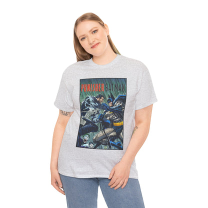 Punisher/Batman T-Shirt - John Romita Jr Art - Deadly Knights, Joker - DC Comics/Marvel Comics