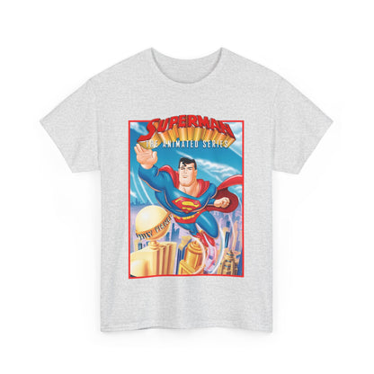 Superman The Animated Series T-Shirt - DC Comics - WB Cartoon 1990s - Metropolis - Man of Steel - Daily Planet