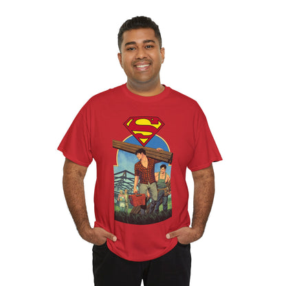 Superman: Son of Kal-El T-Shirt - Travis Moore Art - #17 Variant Cover - Clark and Jon Kent - Super Thirst Trap - DC Comics