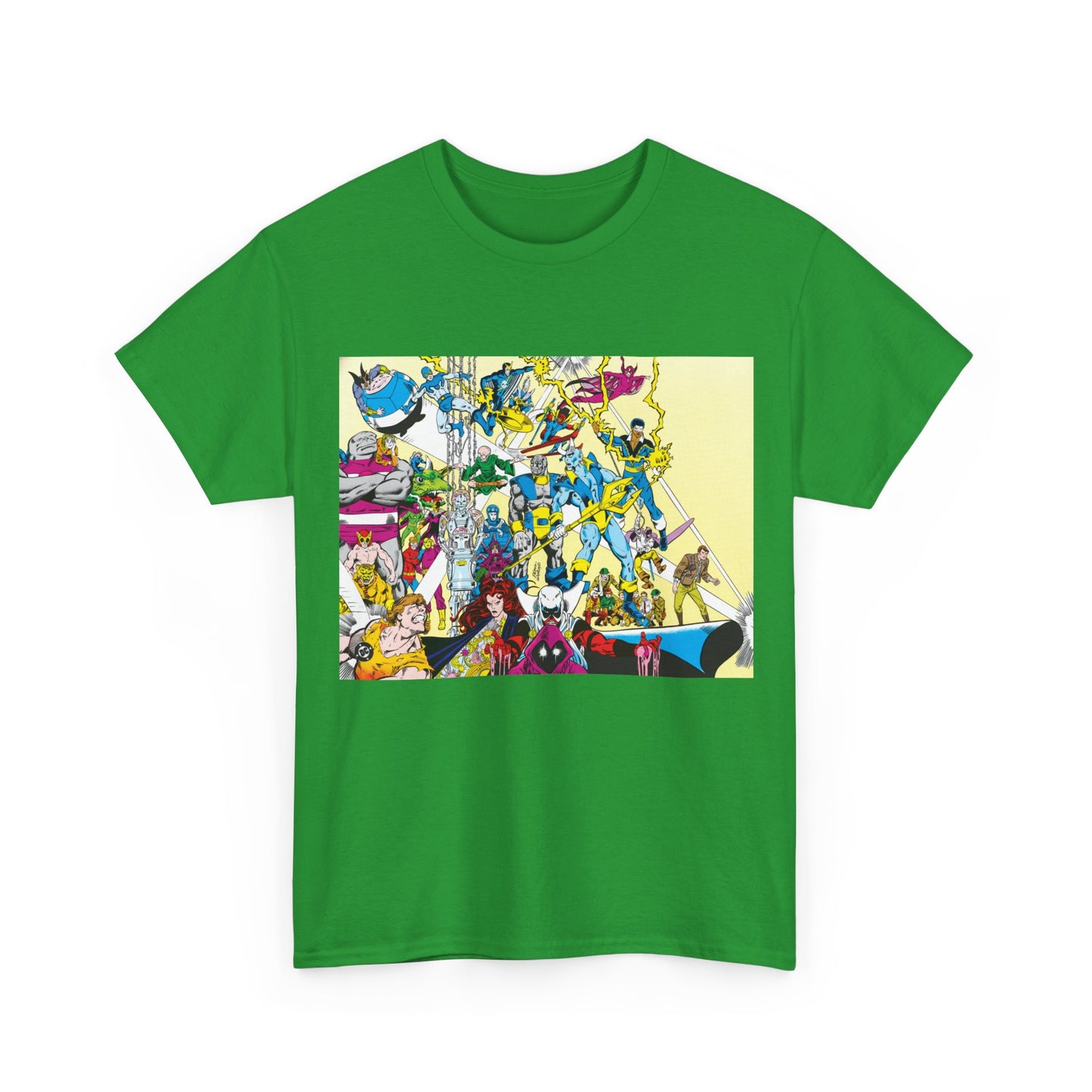 Who's Who in the DC Universe T-Shirt - George Perez Art - Black Lightning, Black Orchid - #3 Cover Art - DC Comics