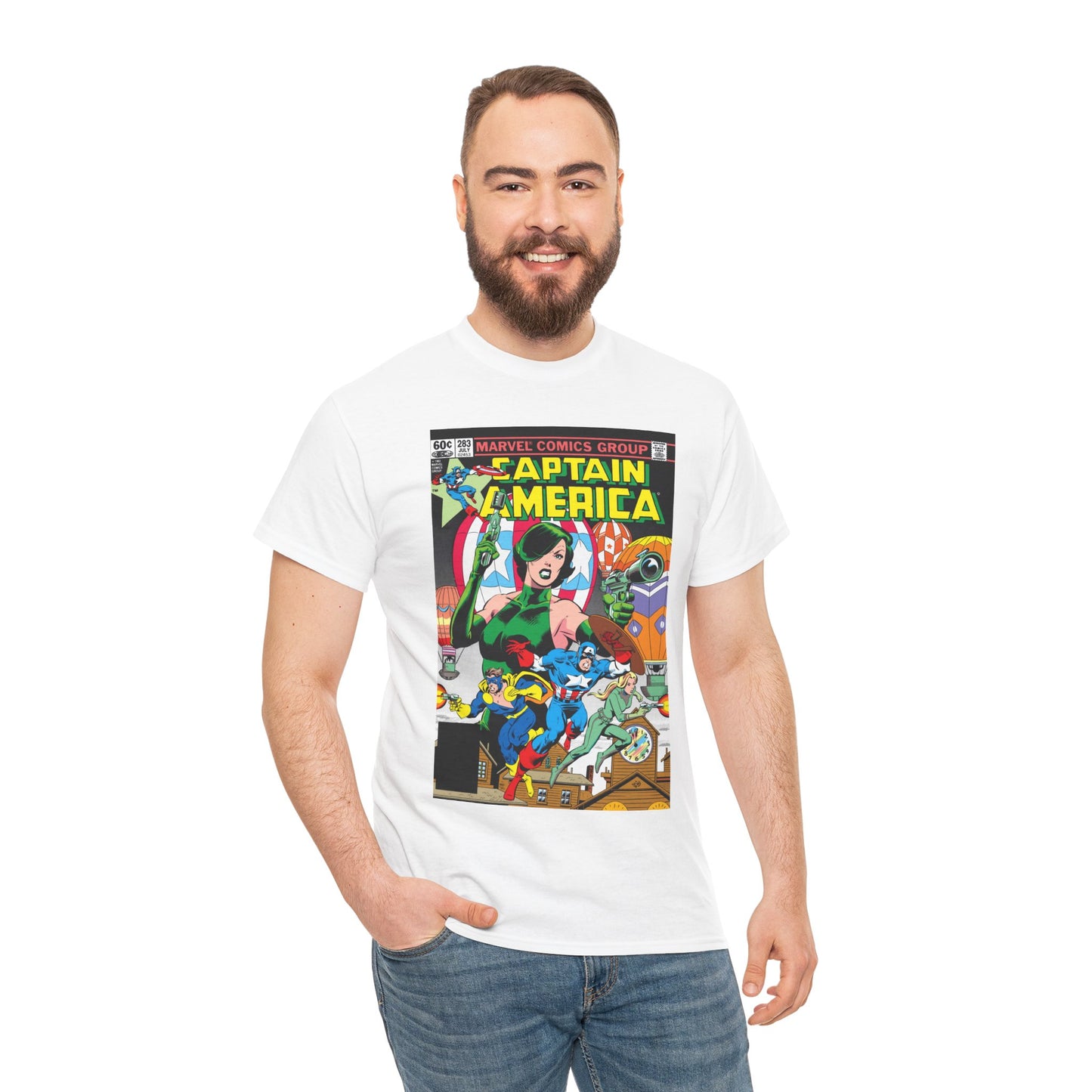 Captain America #283 T-Shirt - Marvel Comics