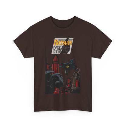 Batman: Dark Knight, Dark City T-Shirt - Mike Mignola Art - Gotham City, Bruce Wayne - 1990s Cover Art - DC Comics