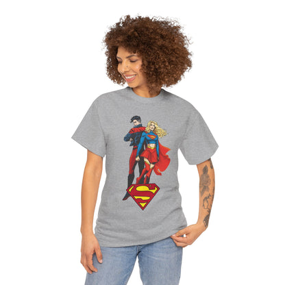 Supergirl & Superboy T-Shirt - Dan Mora Art - DC Comics