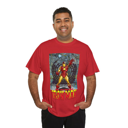 Iron Man T-Shirt - Bob Layton Art - Tony Stark Armor - Avengers Member & Leader - Marvel Comics