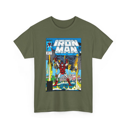 Iron Man #222 T-Shirt - Mark Bright Art - Marvel Comics